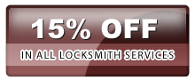 15% off on all locksmith services